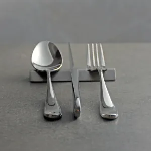 Poggia Posate in Acciaio Inossidabile 304 Vintage Supporto per Coltello Forchetta Cucchiaio Rettangolare per Ristorante Hotel Tavola