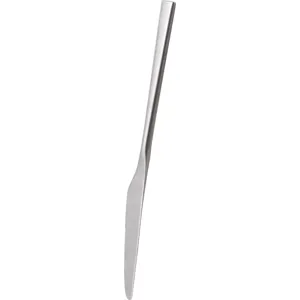 Minimalistisches Steakmesser aus Edelstahl 304 mit eleganter Vintage-Bürstenoberfläche