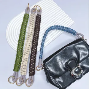 Tracolla per Borsa in Tessuto a Mano Universale Ricambio Anelli in Metallo Oro per Borse Cordini per Telefono Sollevatori di Bottiglie