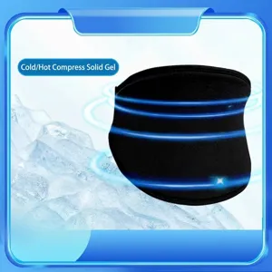 Impacco Freddo Caldo in Gel di Nylon Riutilizzabile per Sollievo dal Dolore a Vita Schiena Spalla Cintura Supporto Fisioterapia