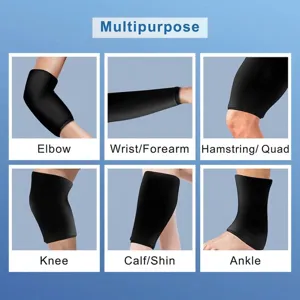 Professionele Elastische Vaste Gel IJsmouw Voor Pijnverlichting Elleboog Knie Pols Warme Koude Therapie Compressie Ondersteuning