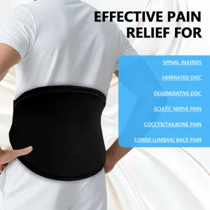 Fascia lombare in gel per un efficace sollievo dal mal di schiena e lesioni spinali.