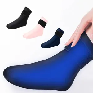 Reusable cold compress gel socks for foot pain relief therapy with adjustable straps