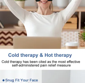 Detailansicht der Gesichts-Gel-Eispackmaske für Kalt- und Warmtherapie