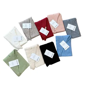 Set of premium wool knit triangular scarves for women in various stylish colors