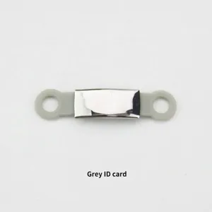 Stainless Steel Pet ID Tag For Dogs And Cats Engravable Slide On Silicone Pet Name Tag Anti-Lost Identification Plate
