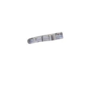 Pince à cheveux ovale élégante avec motif à carreaux irrégulier barrette filles