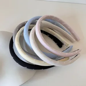 Assortiment de serre-têtes en satin style coréen à fleurs pour les sorties quotidiennes