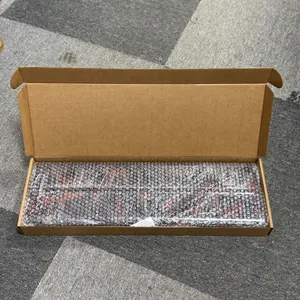 Set of 4 tortoiseshell acrylic 20 inch American Mahjong pushers shown in packaging box