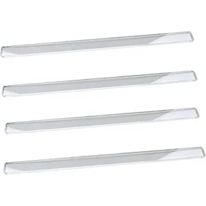 Transparent Acrylic Mahjong Pushers For Board Game Clear Mahjong Tile Alignment Aid Tool Players Accessory