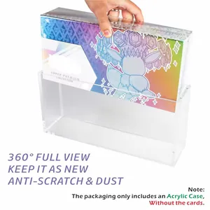 Custodia in acrilico trasparente per la scatola Prismatic Evolutions SPC Premium