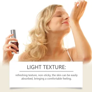 Olio profumato alla vaniglia OUHOE, spray corpo rinfrescante non appiccicoso a lunga durata.