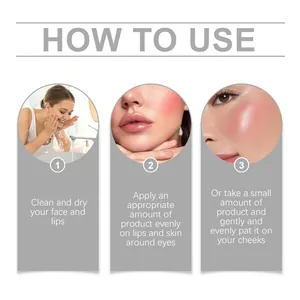 Stapsgewijze gids voor het aanbrengen van de hydraterende collageen make-up stick.