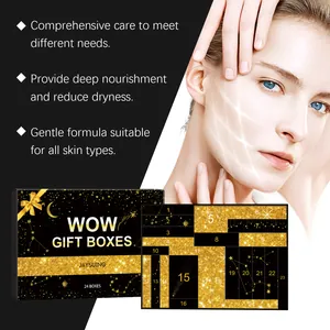 Detail of Jaysuing 24-box skincare advent calendar gift set for facial moisturizing