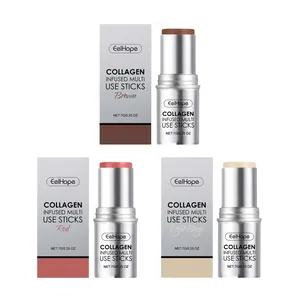 EELHOPE collageen multi-use make-up sticks voor blush, contour en highlight, set van 3