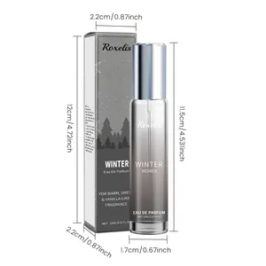 15ml Winter Vanille Eau de Parfum im Reiseformat mit Größenangaben und Geschenkbox.