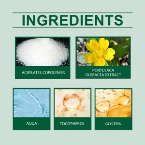 Detailed ingredient list for EELHOE glitter spray including Aqua and Tocopherol