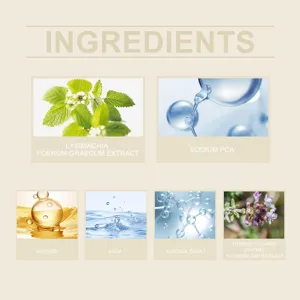 Detail van natuurlijke ingrediënten van OUHOE parfumolie, inclusief tijm-extract
