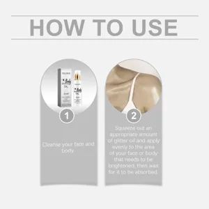 Step-by-step instructions on how to use shimmer body oil for a glowing skin effect