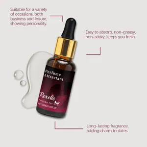 Parfum attractif longue durée pour les rendez-vous en flacon verre portable 10ml