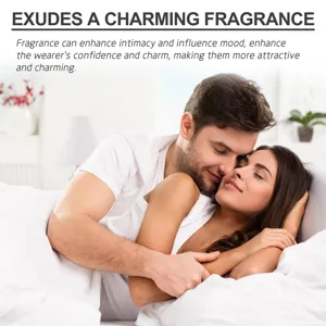 Intimate couple scene showcasing the romantic mood and charm of the fragrance