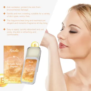 Long-lasting romantic retro fragrance balm providing effective moisturizing skin benefits.