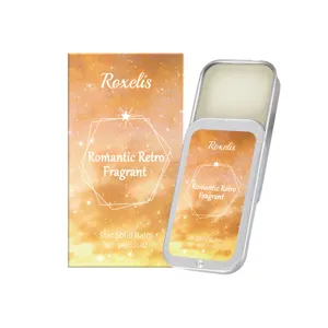 Romantic Retro Fragrance Star Solid Balm 10g portable long-lasting scent for dates