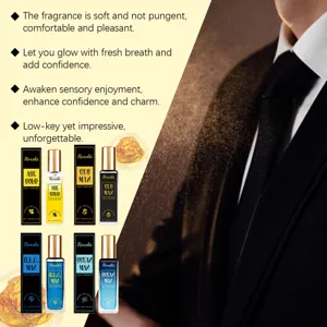 Collezione di profumi leggeri di lusso Roxelis da uomo con fragranze fresche e persistenti