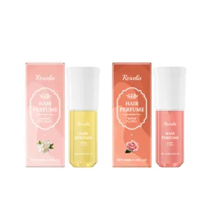 Floral scented hair perfume spray for women, nourishing and hydrating 100ml bottles set