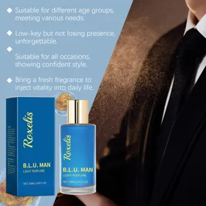 Men's charm perfume fresh light lasting fragrance special date elegant attractive scent 50ml