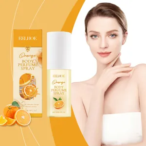 EELHOE profumo corpo all'arancia fresca 90ml con aroma di agrumi e modella professionale
