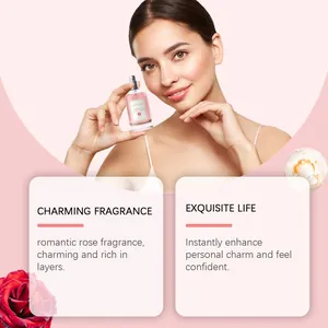EELHOE Rose fragrance mist για μαλλιά και σώμα, ρομαντικό και γοητευτικό άρωμα για γυναίκες.