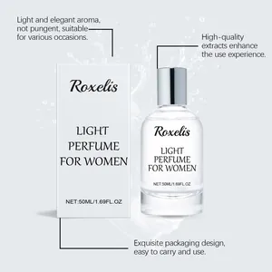 Κομψό ελαφρύ άρωμα σπρέι 50ml για γυναίκες με φρέσκες και φυσικές νότες