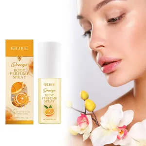 EELHOE Profumo per il Corpo Spray all Arancia Fragranza Fresca Fruttata a Lunga Durata Portatile Illuminante per Viaggi Quotidiano Unisex