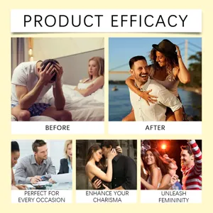 Visualizzazione del fascino personale e dell'efficacia dell'eau de toilette