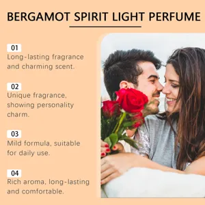 Ελαφρύ άρωμα Bergamot Spirit με γοητευτικό άρωμα μακράς διάρκειας για κάθε μέρα