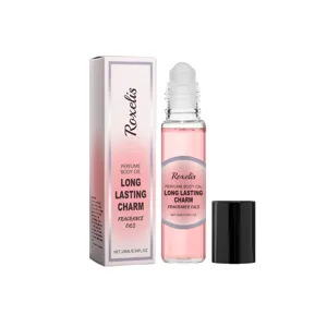Langanhaltendes Rosen-Körperöl-Roll-on-Parfüm mit Verpackungsbox für Damen