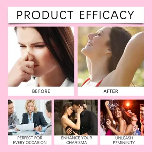 Dimostrazione visiva dell'efficacia dello spray Rose Lychee nelle occasioni