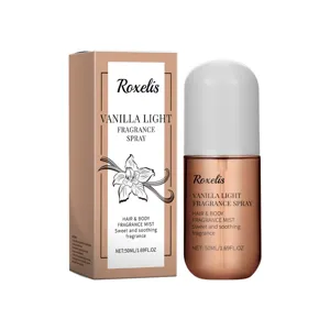 Ελαφρύ αρωματικό σπρέι βανίλιας 50ml Roxelis αρωματικό νέφος μαλλιών και σώματος