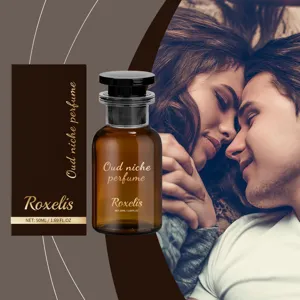 Niche Premium Oud Perfume Fresh Elegant Long Lasting Woody Notes Fragrance Warm Stability Body Scent for Dating Daily Men Women Glass Bottle Spray