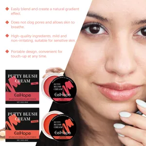 Crema de rubor mate EELHOPE para un efecto de maquillaje degradado natural duradero