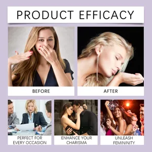 Lifestyle scenes illustrating carnation rollerball perfume for dating and parties