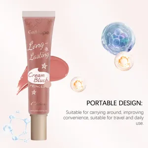 Colorete en crema portátil EelHope, fórmula ligera para viajes y uso diario