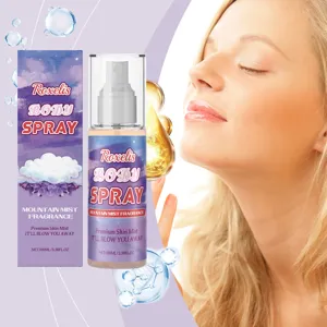Roxelis Mountain Mist Fragrance Body Spray Long Lasting Refreshing Skin Mist With Lavender Sandalwood Oil Scent For Women Daily Use