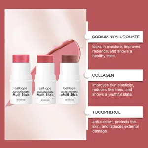 Vista detallada de los sticks de maquillaje EELHOPE 3 en 1 con colágeno y vitamina E