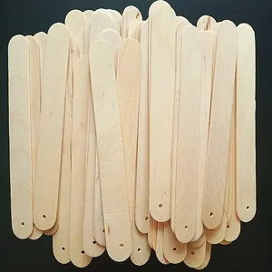 Houten Bijenkorf Reinigingsstokjes Enkel Gat Ijsstokjes Voor DIY Ambachten Natuurlijk Hout Gepolijste Bijennest Staven Houten Stukken