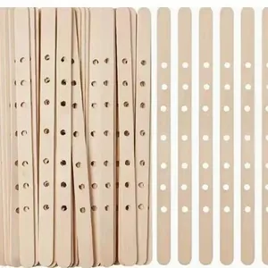 Dispositivo di centraggio per lucignolo in legno multi-foro per fai da te candele