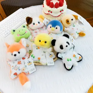 Niedliche Tier-Plüsch-Handgelenkauflagen mit Panda und Fuchs für Schreibtisch-Komfort