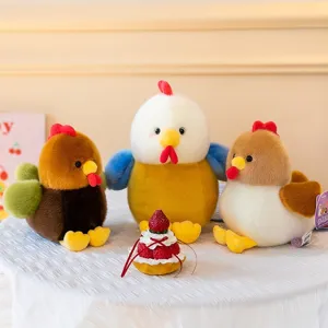 Schattige Gugu Kip Pluche Speelgoed Zachte Knuffel Cartoon Pop Voor Kinderen Home Decoratie Cadeau Meerdere Kleuren Beschikbaar