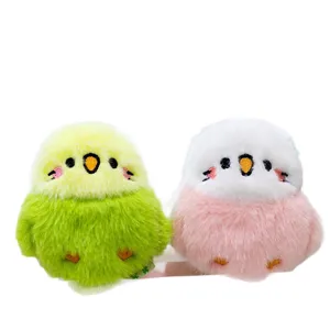 Süßer Plüsch Vogel Schlüsselanhänger flauschige Stofftier Puppe Tasche Anhänger Geschenk